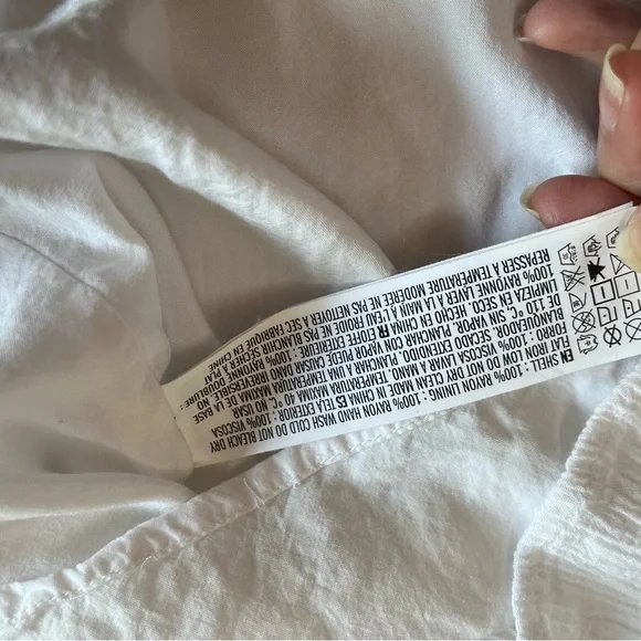 Forever 21 Perfect Little White Sundress Minidress - Size S - Picture 4 of 6